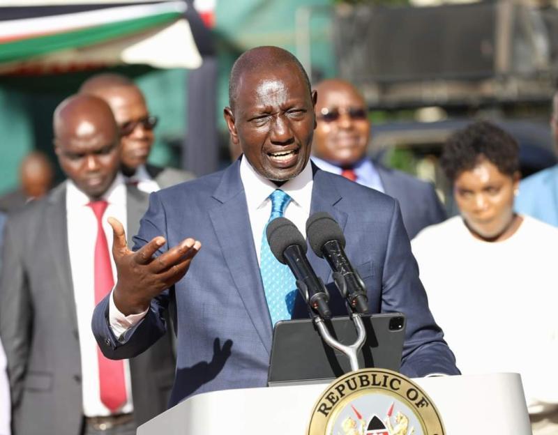 File image of President William Ruto.